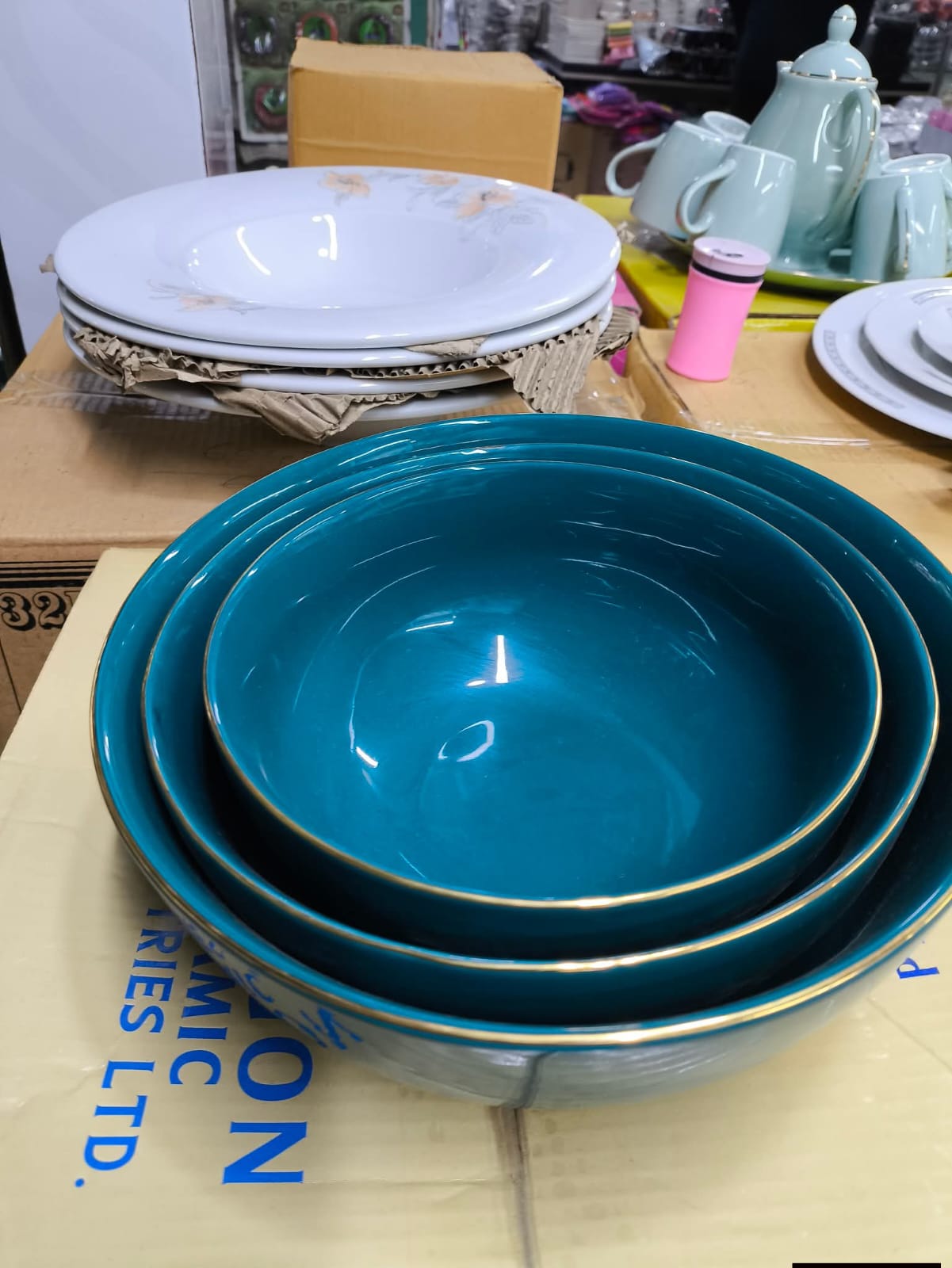 Premium Ceramic Bowl Set(3pis)